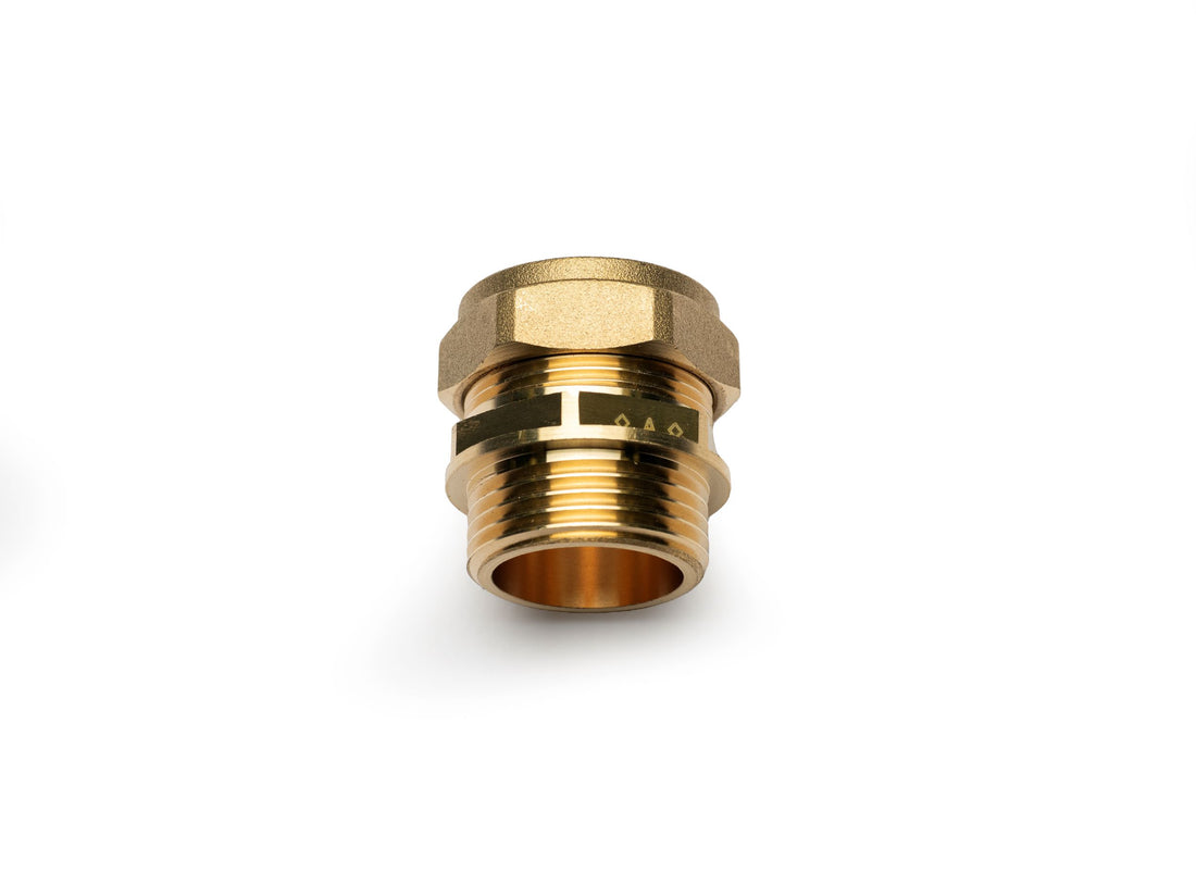 TankBoost Outlet Connector (1" to 22mm Compression)(ACCTNKB1MT22COM)