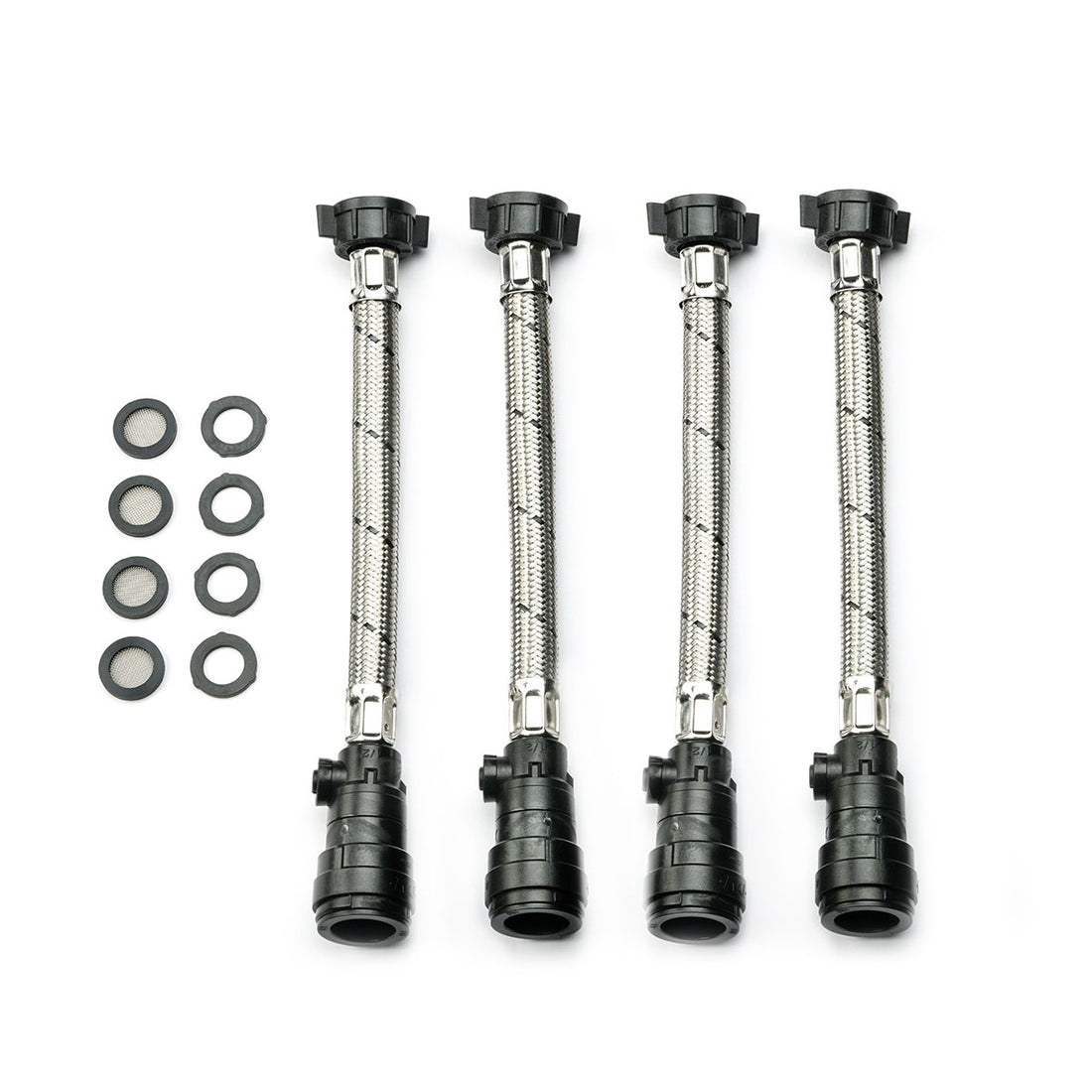 4 x 15mm to 22mm Flexible Anti Vibration Couplers (4 x Straight) (AV3)