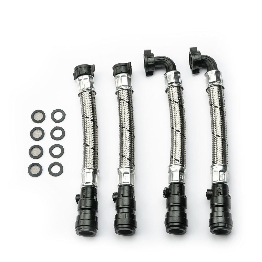 4 x 22mm Flexible Anti Vibration Couplers (2 x Straight 2 x Angled) (AV4)