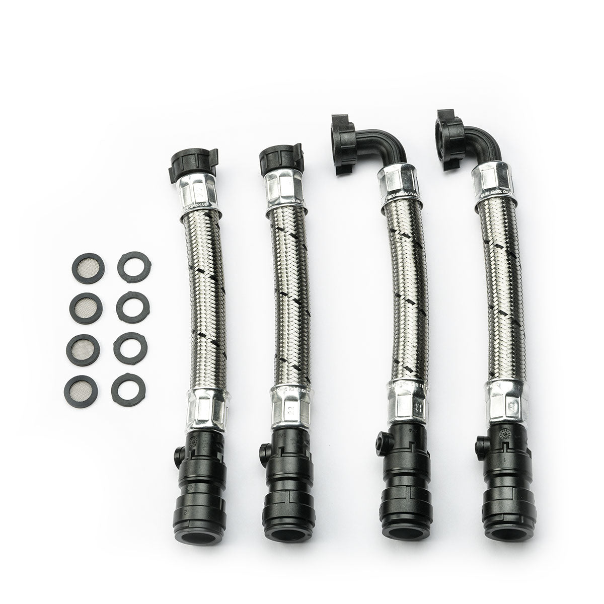 4 x 22mm Flexible Anti Vibration Couplers (2 x Straight 2 x Angled) (AV4)