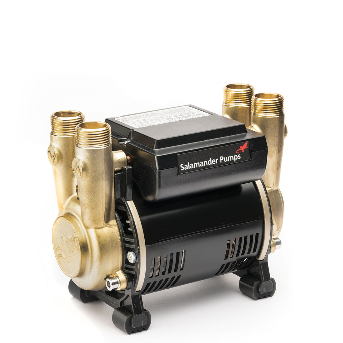 CTFORCE 15PT - 1.5 bar twin brass ended positive head regenerative shower pump
