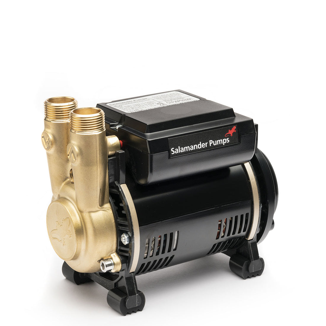 CTFORCE 20PS - 2.0 bar single brass ended positive head regenerative shower pump