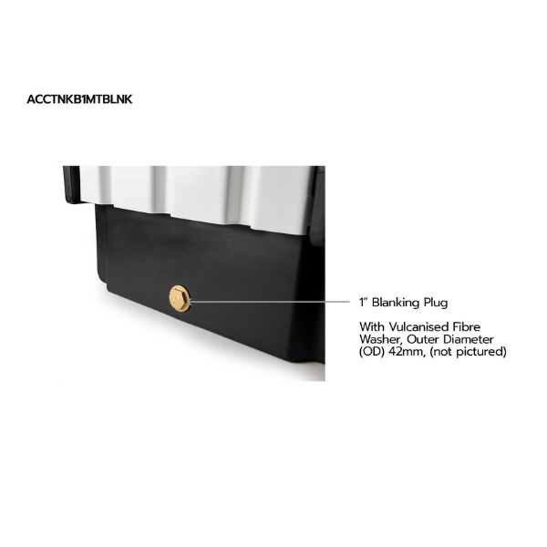 TankBoost 1" Blanking Plug (ACCTNKB1MTBLNK)