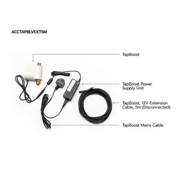 TapBoost Low Voltage Extension Lead (5m)(ACCTAPBLVEXT5M)